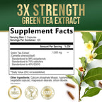 Nature's Nutrition Green Tea Extract 1000mg - 240 Capsules - image 2