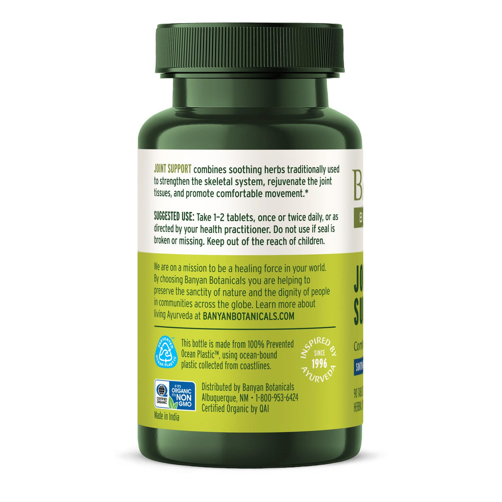 Banyan Botanicals Organic Joint Support Advanced Mobility - 90 Tablets - image 10