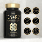 SuperSelf Vitamin D3 K2 Capsules for Bones & Teeth - 60 Capsules - image 6