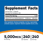 Nutricost Vitamin B12 (Methylcobalamin)