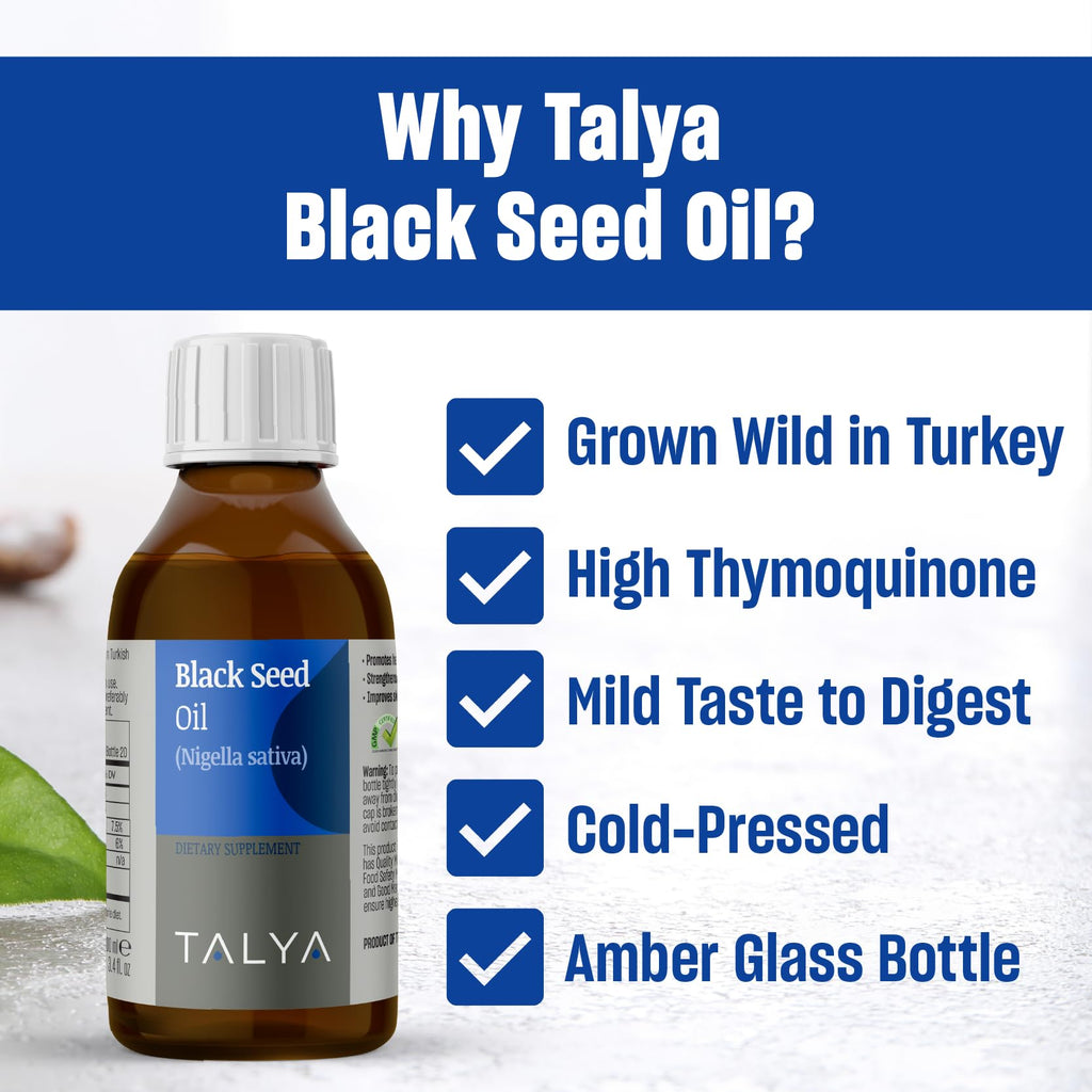 TALYA Black Seed Oil Immune Support - 100 ml - image 3