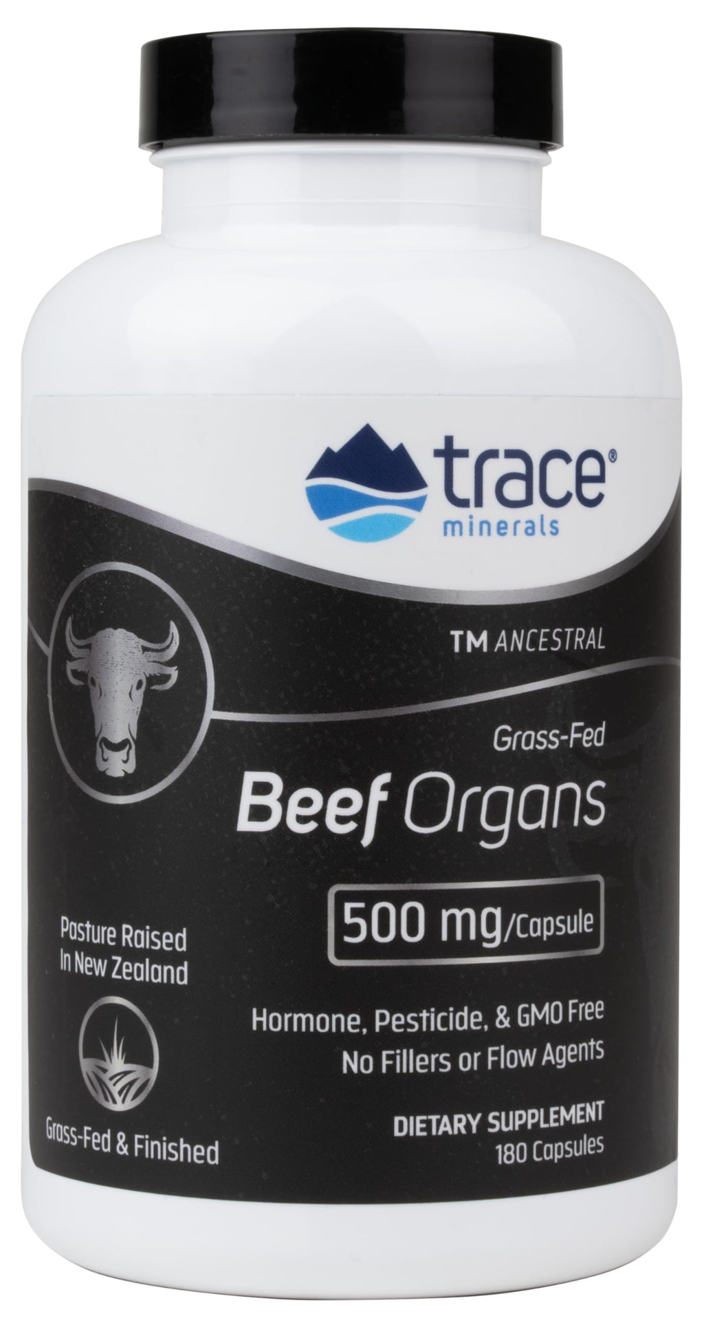 Trace Minerals Beef Organ Complex 500 mg - 180 Capsules - image 4