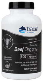 Trace Minerals Beef Organ Complex 500 mg - 180 Capsules - image 4