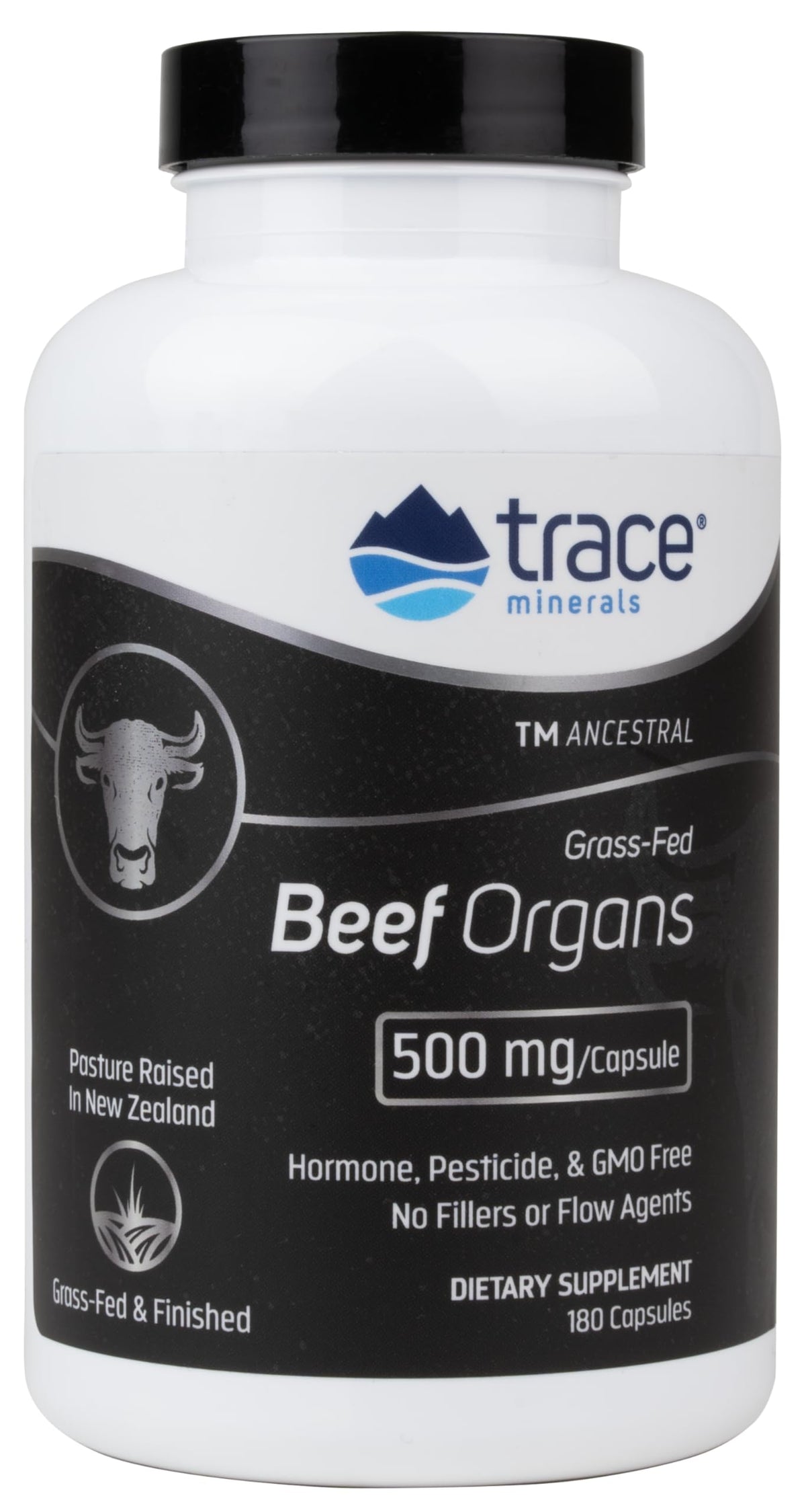 Trace Minerals Beef Organ Complex 500 mg - 180 Capsules - image 4