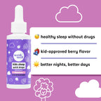 Wink Naturals Kids Liquid Melatonin Drops Sleep Aid - 2 Fl Oz - image 8