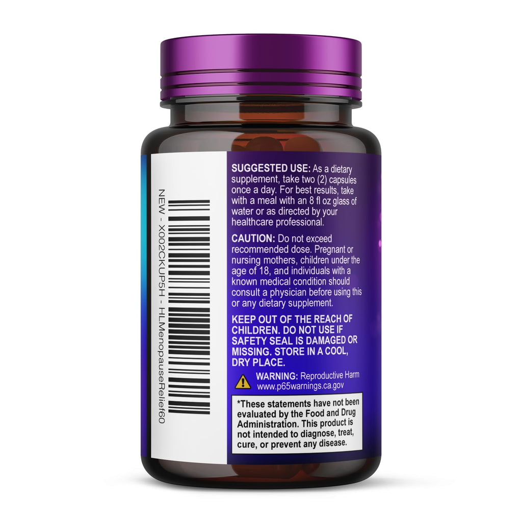 Hello Lovely! Menopause Support Capsules - 60 Capsules - image 8