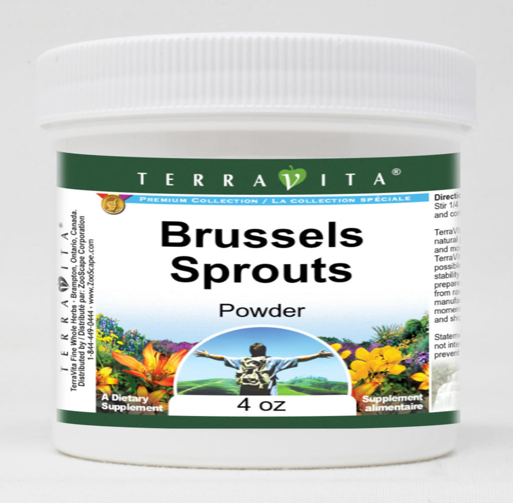 Terravita Brussels Sprouts Powder - 12 oz (3 Pack)