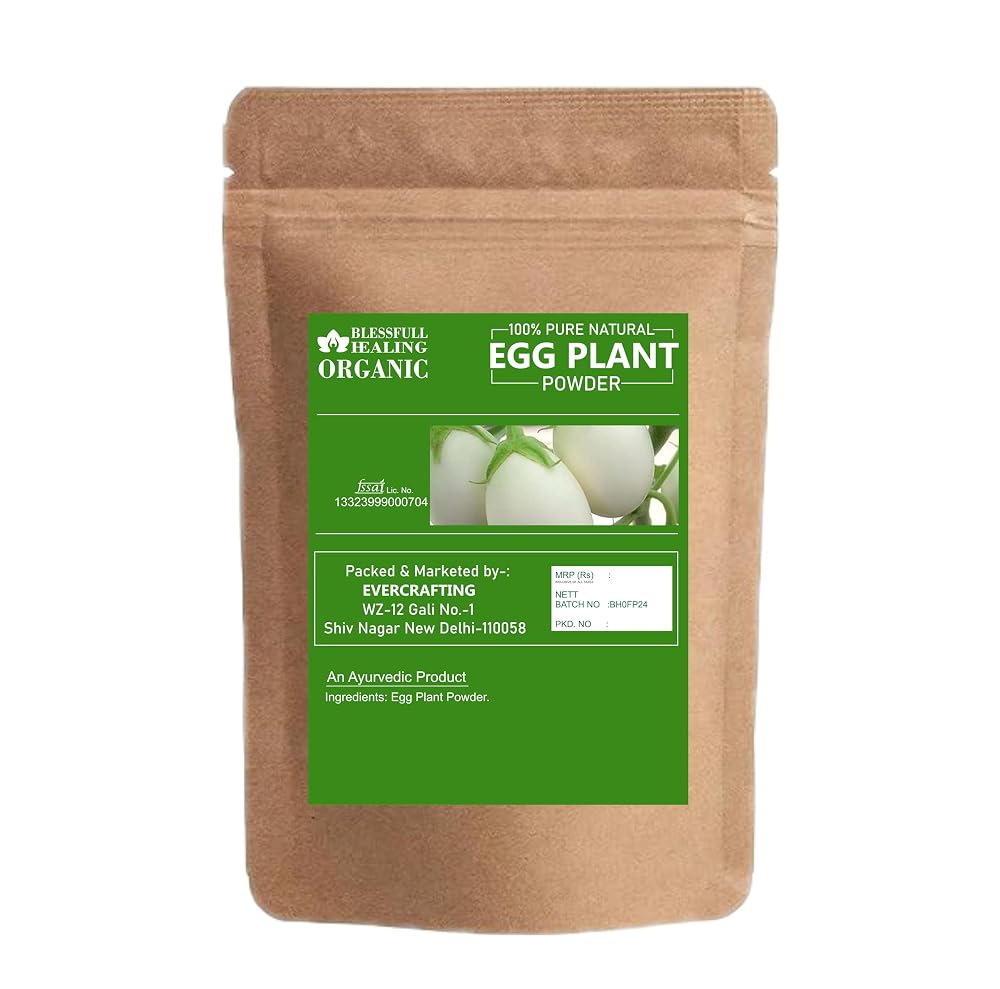Blessfull Healing Organic Eggplant Powder - 100 Gram - image 2
