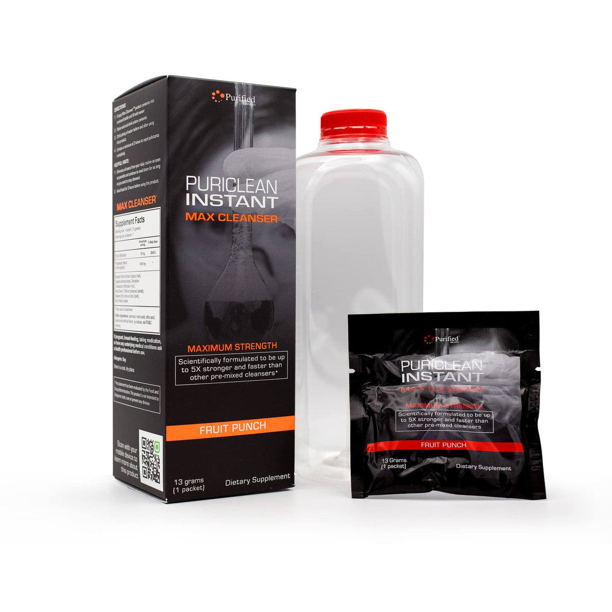 Wellgenix Puriclean Instant MAX Cleanser - Herbal Cleanse Detox - One