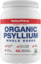 Yerba Prima Organic Psyllium Whole Husks Colon Cleanser - 20 oz