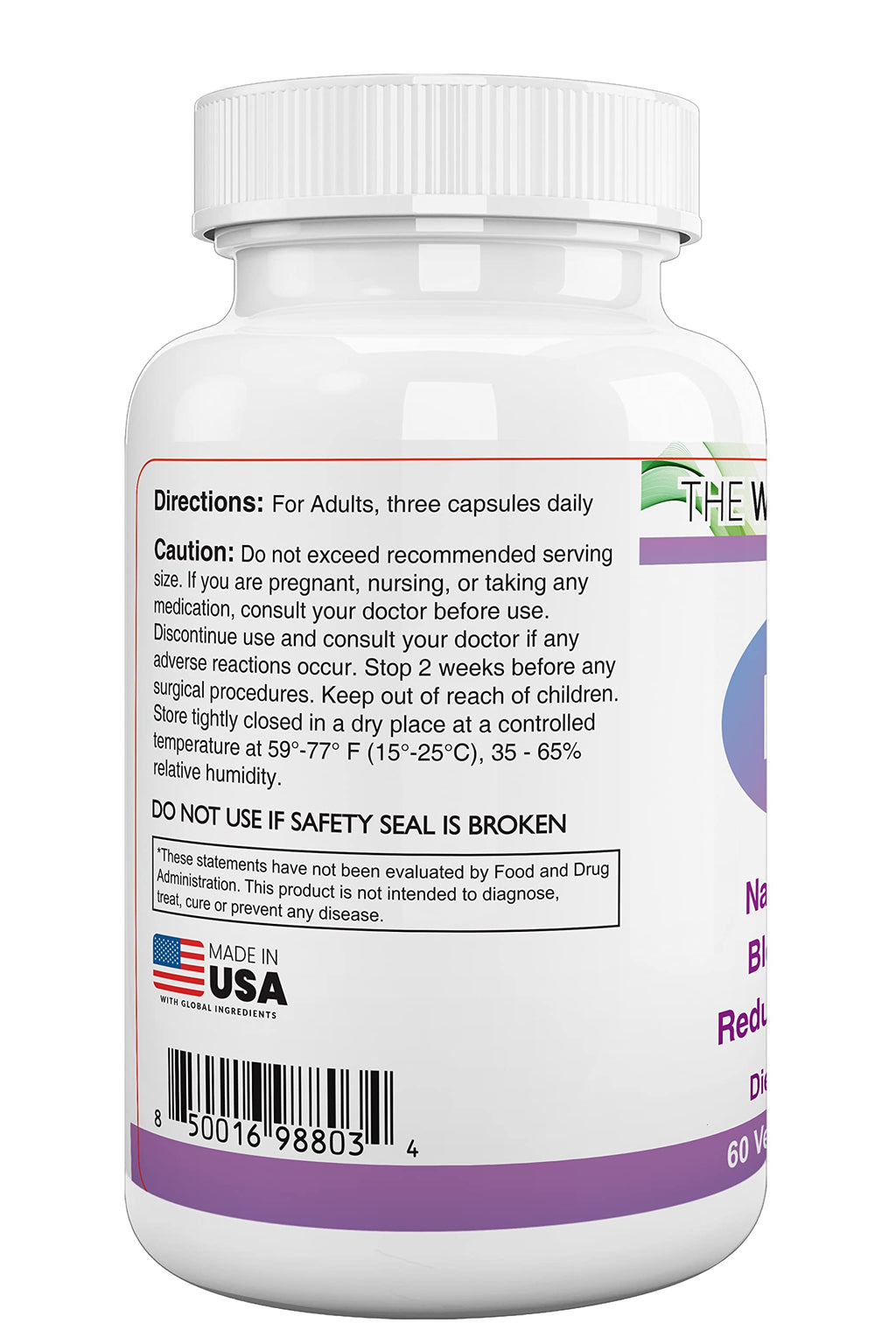 Spectra Vitamins Relax Support Supplement - 60 Capsules - image 2