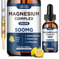 dilib Magnesium Glycinate, Citrate, Malate Liquid Drops-Triple