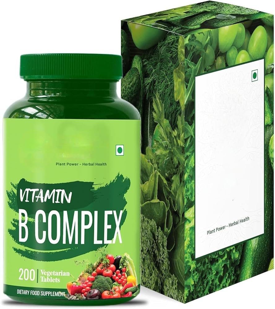 Generic Vitamin B Complex 100% RDA - 200 Tablets