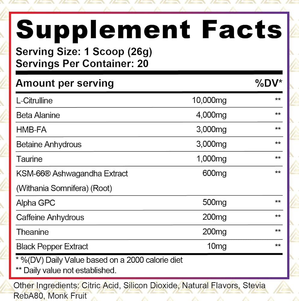 Adonis Complex PRE High-Performance Pre-Workout Powder - Fruit Punch - image 5