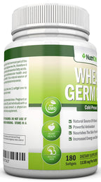 NutriONN Wheat Germ Oil 1130mg - 180 Softgels - image 4