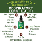 Peak Performance Lung Detox Herbal Drops - 2 Fl Oz - image 2
