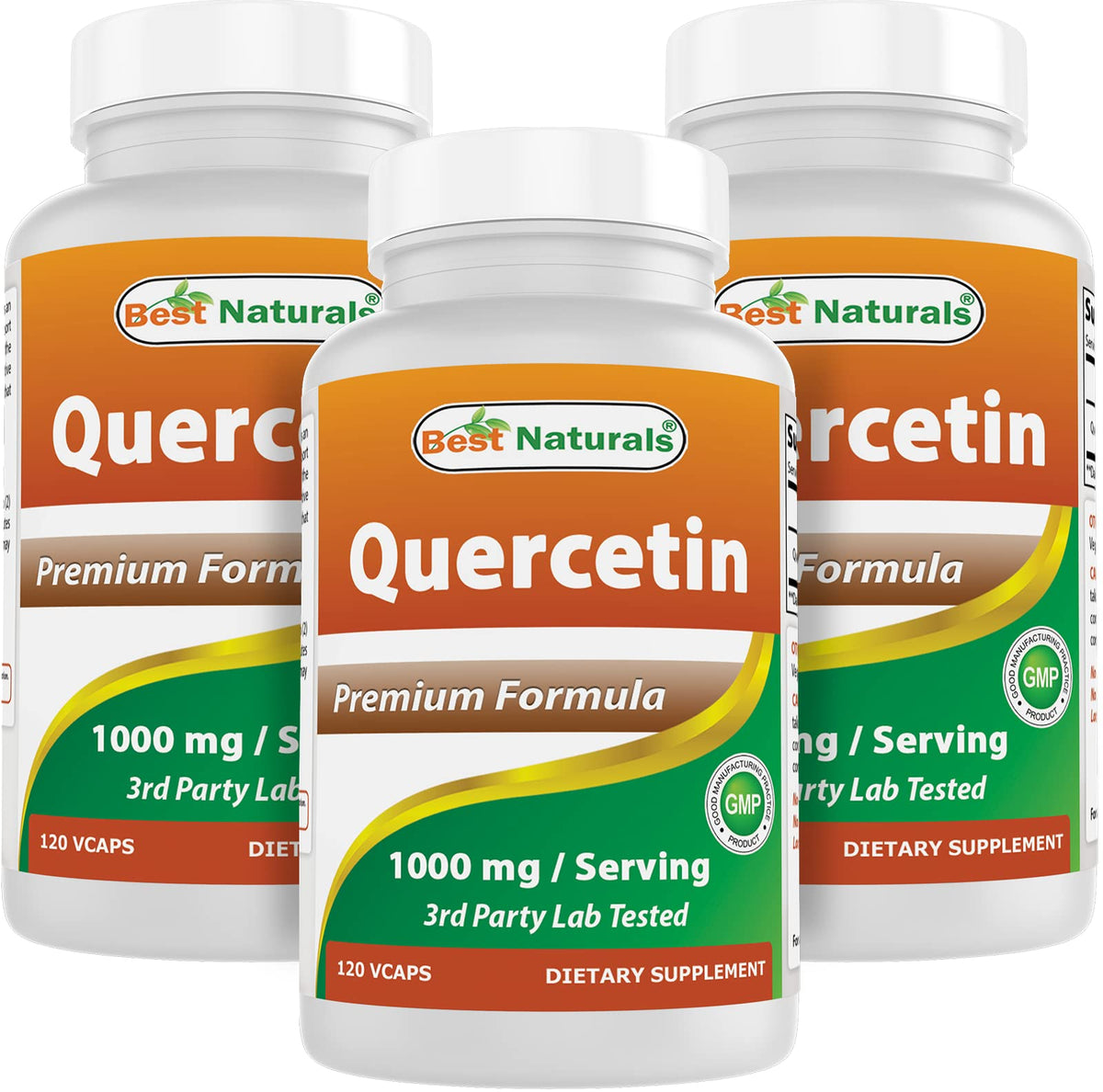 Best Naturals Quercetin 1000 mg - 360 Vegetarian Capsules
