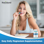 NATISLAND Magnesium Carbonate 500mg Gummies - 60 Count - image 8