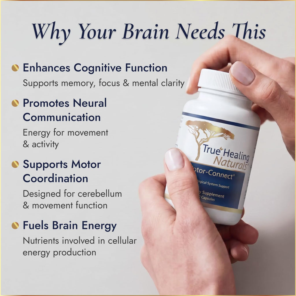 True Healing Naturals Motor Connect Brain Supplement - 60 Vegetarian Capsules - image 5