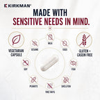 Kirkman Zinc 20 mg Hypoallergenic Mineral Supplement - 250 Vegetarian Capsules - image 7