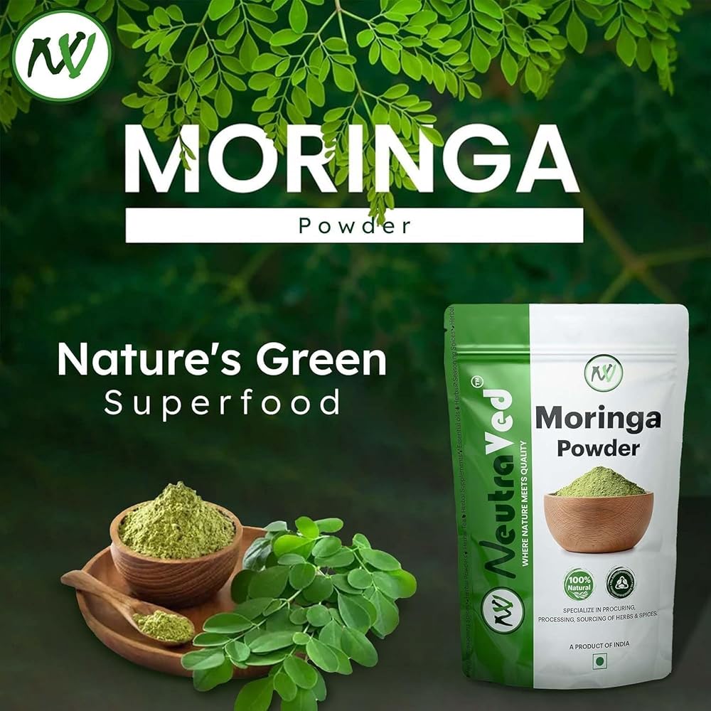 Generic Natural Moringa Leaf Powder - 200g - image 2