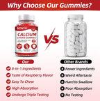 DONYU Calcium Citrate 1200mg Gummies with Vitamin D3 - 60 Count - image 6