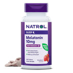 Natrol Melatonin 10mg & 5mg Fast-Dissolve Sleep Support - 400 Tablets - image 2