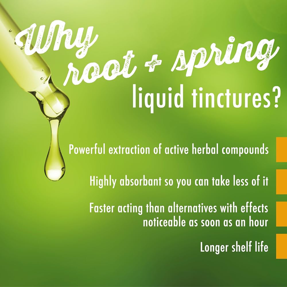 root + spring Gastrodia & Uncaria Herbal Tincture - 4 oz - image 6