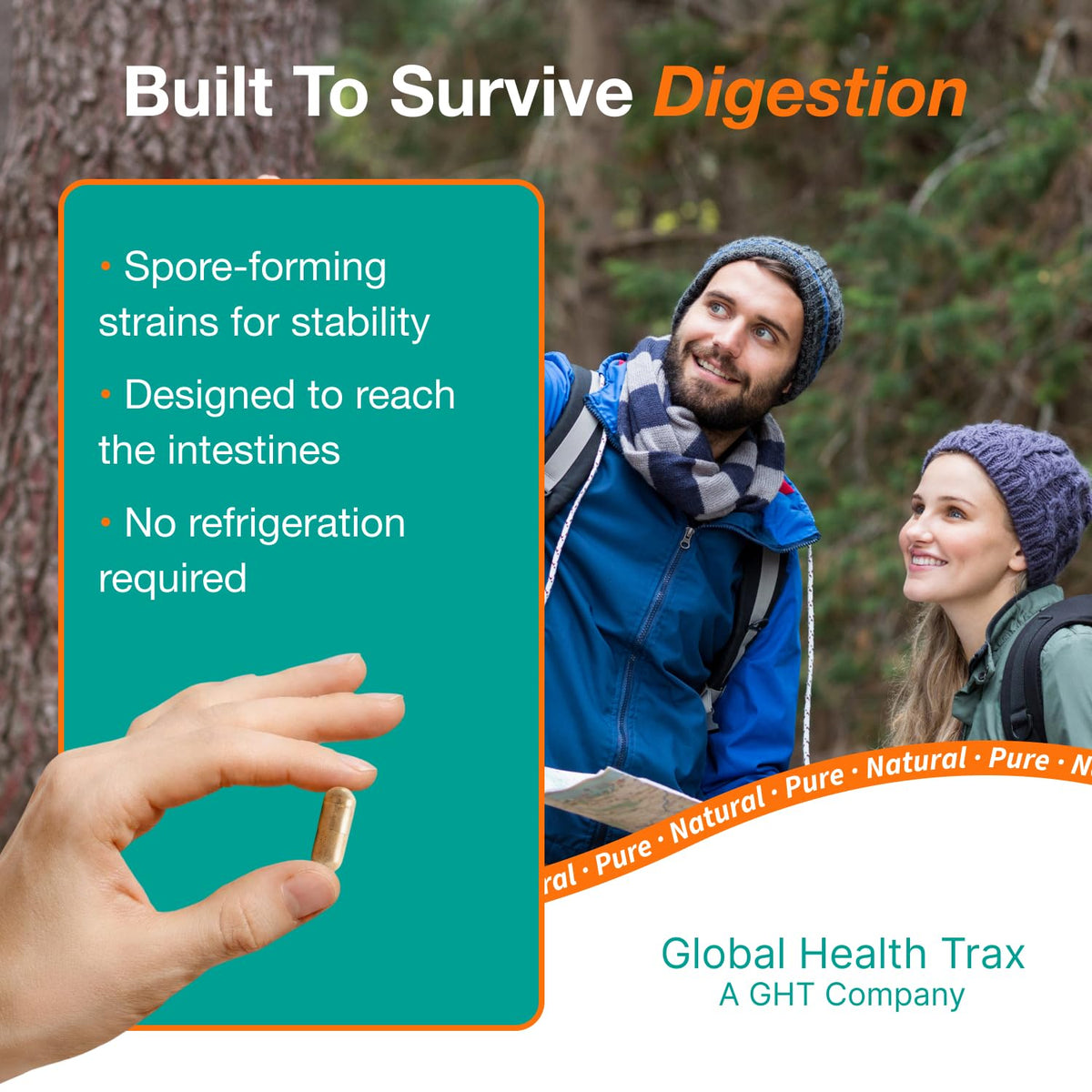 GHT Global Health Trax Global Health Trax GHT - ThreeLac Probiotic