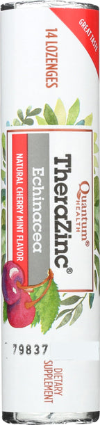 Quantum Zinc Echinacea Lozenge Cherry-Mint - 14 Count