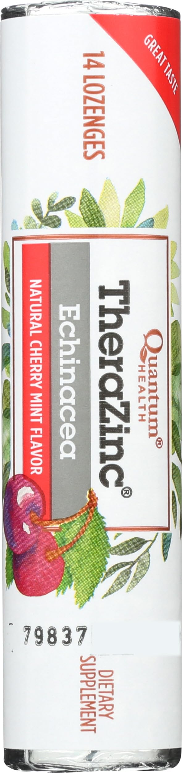 Quantum Zinc Echinacea Lozenge Cherry-Mint - 14 Count
