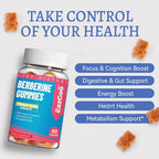 EAZGOO Berberine Gummies for Health-Supports System
