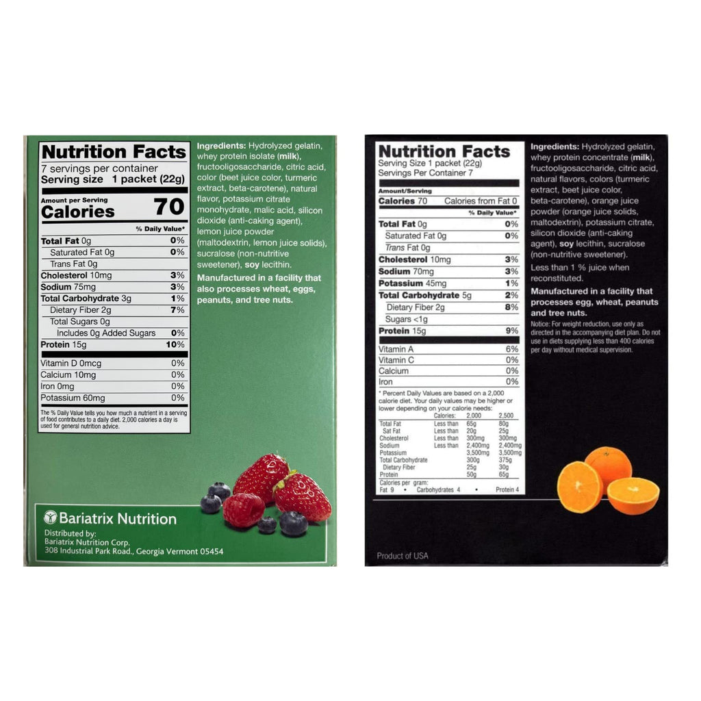 ProtiFit High Protein Berry Blast & Orange Fruit Drink - 2 Pack - image 2