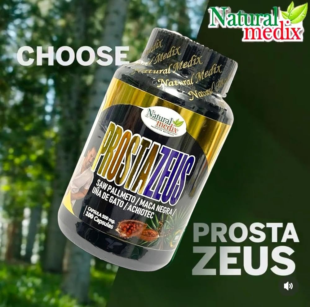 Natural Medix Prostazeus Complex Formula Men's Wellness - 100 Capsules - image 3