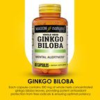 MASON NATURAL Ginkgo Biloba 500 mg Brain Support - 60 Capsules - image 4