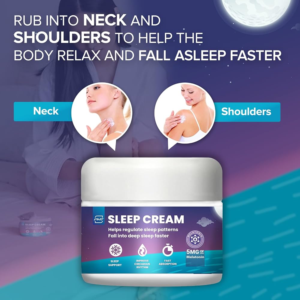 M Pain Management Technologies Sleep Cream with Melatonin & Lavender - 2.83 Oz - image 5