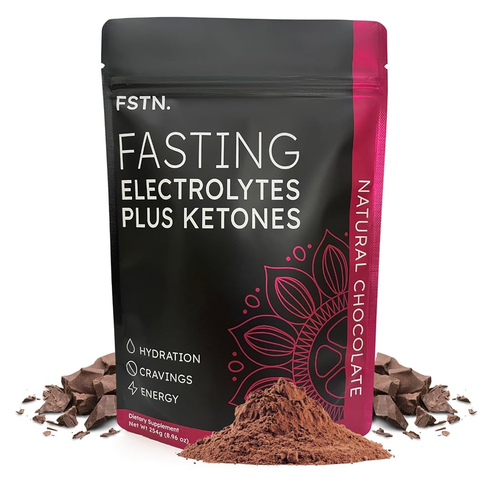 FSTN Chocolate Electrolytes Fasting Supplement Powder - 8.95 oz