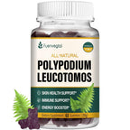 Fuenvegtal Polypodium Leucotomos Gummies Skin & Immune Support - 60 Gummies
