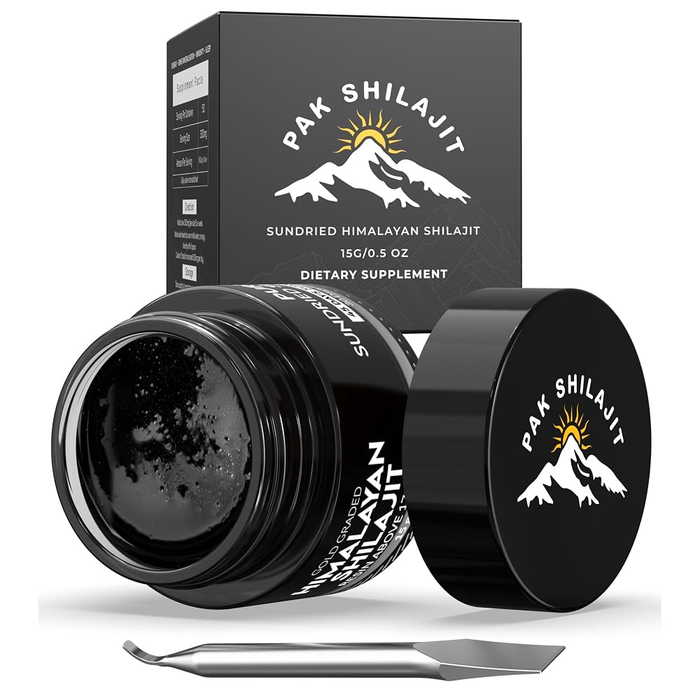 PakShilajit Pure Himalayan Shilajit Resin - 15g