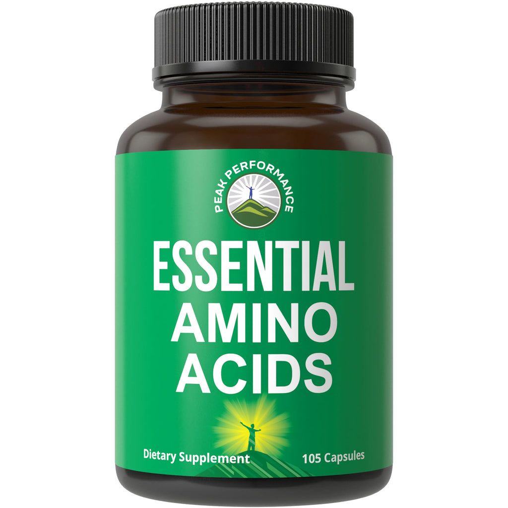 Peak Performance All 9 Essential Amino Acids - 105 Capsules