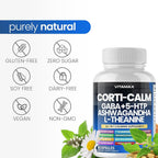 Vitamax Corti-Calm Cortisol Supplement for Relaxation - 60 Capsules - image 7