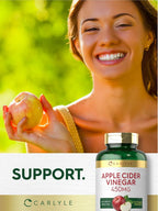 Carlyle Apple Cider Vinegar Capsules 450mg - 200 Count - image 7