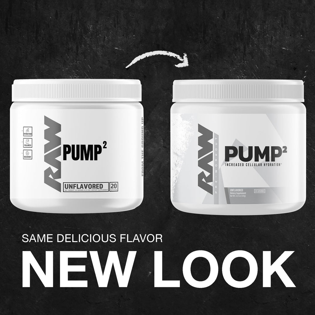 RAW Pump2 Pre Workout Glycerol Powder - 20 Servings - image 2