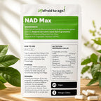 Youth & Earth NAD Max 460mg NAD Supplement with NMN - 60 Capsules - image 6