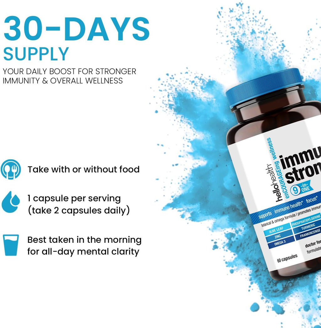 HELLO HEALTH Immunostrong Daily Immune Support - 60 Capsules - image 3