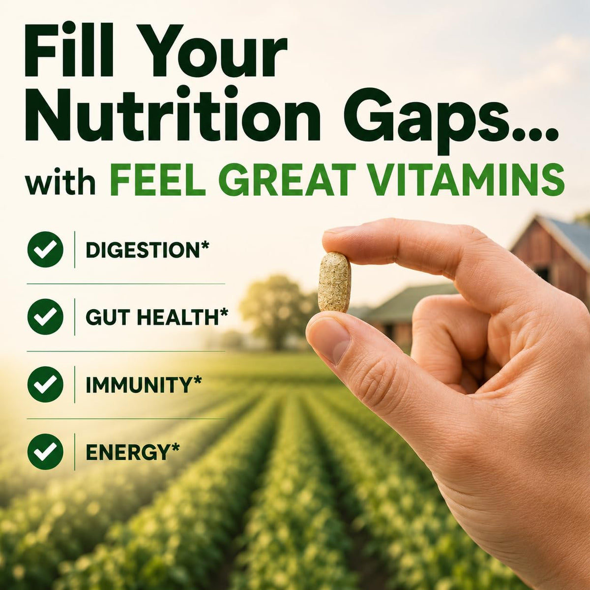 The Feel Great Vitamin Company Super Greens Tablets - 60 Tablets - image 4