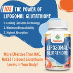 Prunucis Liposomal Glutathione, Pure Reduced L-Glutathione