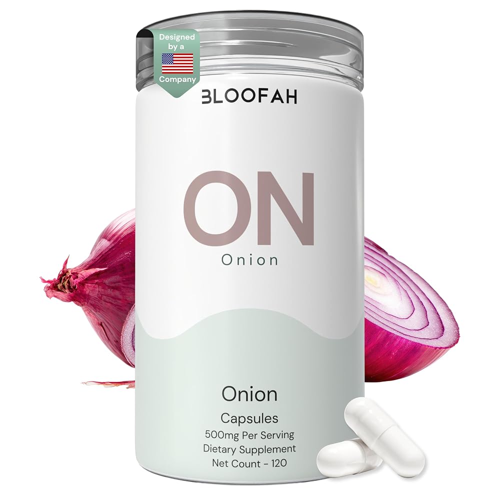 Bloofah Onion Extract Capsules 500mg - 120 Capsules