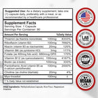 Divine Bounty Vitamin B Complex All B Vitamins - 90 Capsules - image 2