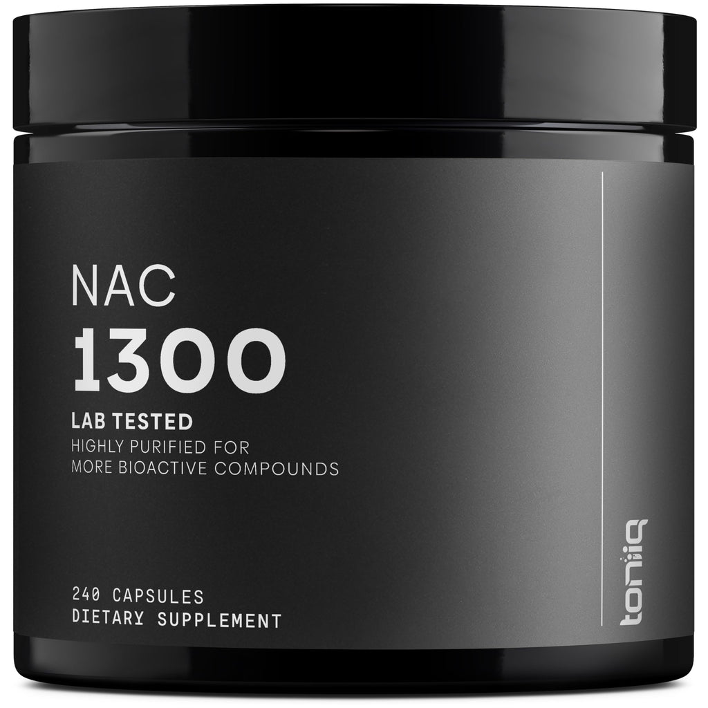 Toniiq NAC 1300mg Amino Acid Support - 240 Capsules